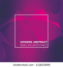 Modern abstract background with shapes. Layered tunnel wave background. Vector design for business presentations, flyers, posters