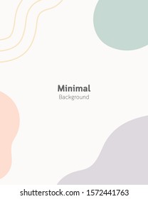 Modern abstract background. Abstract shapes background. Minimal concept. Design for print, web, etc. Vector illustration.
