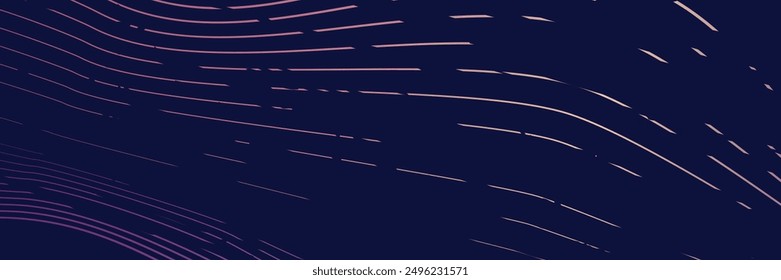 Fondo abstracto moderno con ondas brillantes. Diseño de arte de línea. Líneas onduladas dinámicas. Estilo futurista. eps10.