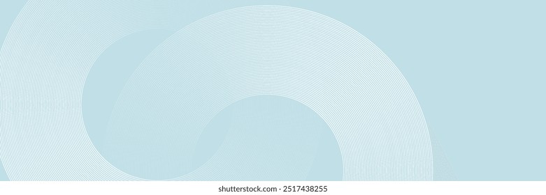 Fundo abstrato moderno. Linhas de círculo de gradiente branco brilhante. Padrão geométrico mínimo. Elemento gráfico simples. Conceito futurista. Terno para capa, cartaz, banner, brochura, folheto, cabeçalho, website