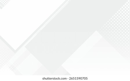 A modern abstract background showcases subtle gray tones, geometric shapes, halftone patterns, and light gradients that create a minimalist and contemporary design effect