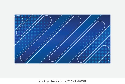 Modern abstract background simple blue gradient cut line pattern
