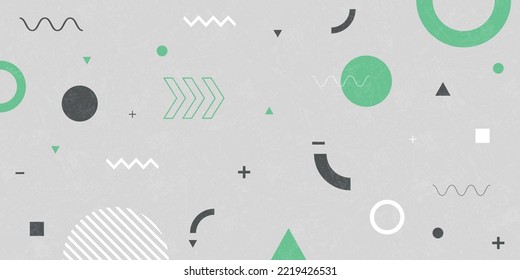 Fondo abstracto moderno con formas geométricas simples.