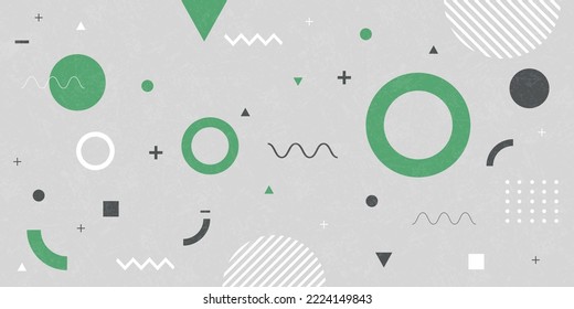 Modern abstract background with simple geometric shapes.