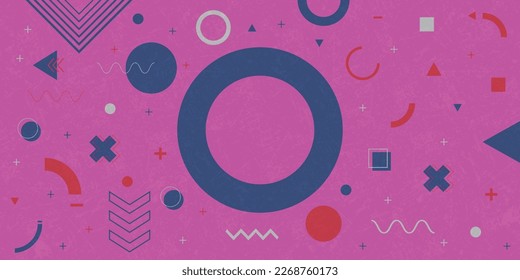 Fondo abstracto moderno con formas geométricas simples.