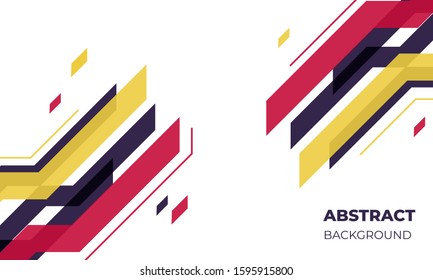 Modern abstract background with simple style and vintage color theme. Editable content to any media such as banner , poster , backdrop and more. Vector illustration EPS 10