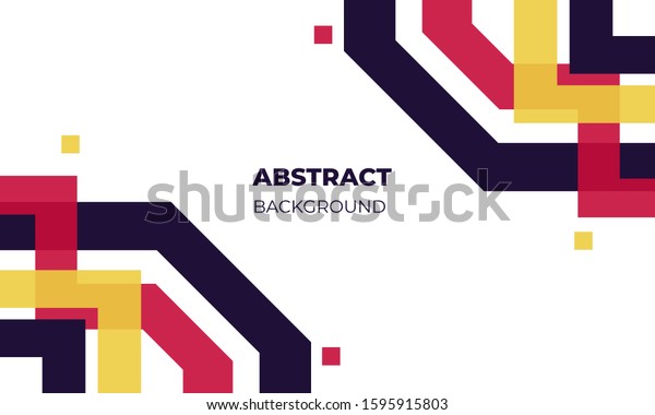 Modern Abstract Background Simple Style Vintage Stock Vector (Royalty ...