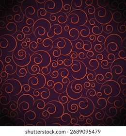 Modern Abstract Background with Smooth Flowing Curves