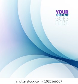 Modern abstract background with smooth gradiends.