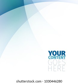 Modern abstract background with smooth gradiends.