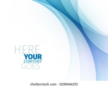 Modern abstract background with smooth gradiends.