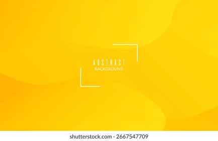 Fondo abstracto moderno con Formas de gradiente de fluido amarillo liso. Perfecto para el diseño de negocios, presentación, póster, Anuncio, Web y proyectos creativos.