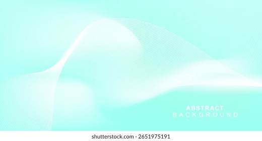 Modern abstract background with soft blue and white wave lines. Clean and minimal design, perfect for technology, wellness, medical, or corporate themes.