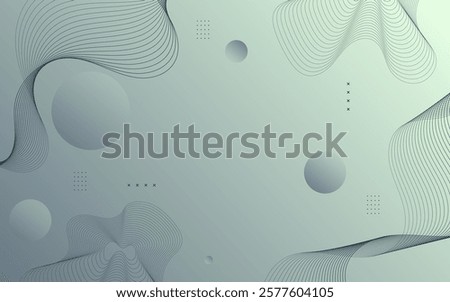 modern abstract background ,soft green and line dark ,abstarct memphis wave,template cover,eps 10