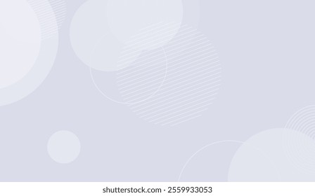 Modern abstract background with soft, overlapping geometric circles, diagonal stripes, and light blue tones. Ideal for business, design, and technology concepts