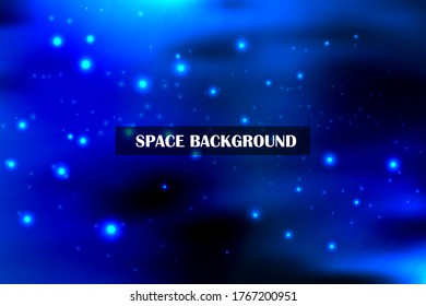 Fondo abstracto moderno. Espacio. Estrellas en el cielo. Brilla. Por tu diseño.