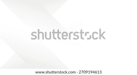 A modern abstract background with subtle gray geometric shapes and lines on a white canvas, creating a clean and elegant design with copy space.