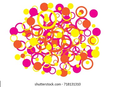 Modern Abstract Background Tao-cosmic