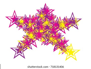 Modern Abstract Background Tao-cosmic