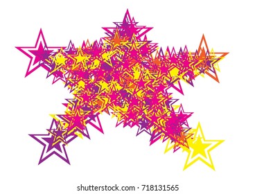 Modern Abstract Background Tao-cosmic