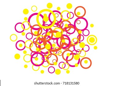Modern Abstract Background Tao-cosmic