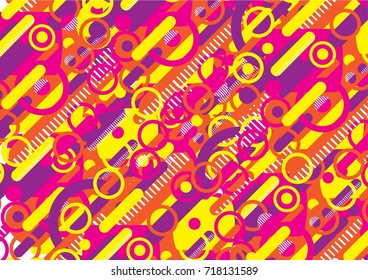 Modern Abstract Background Tao-cosmic