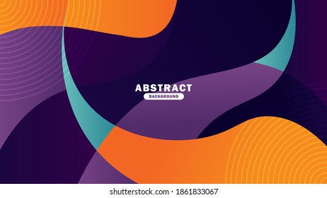 Modern Abstract Background Template. Modern colorful poster, Brochure and Cover. Art design for your design project. Vector Illustration EPS 10