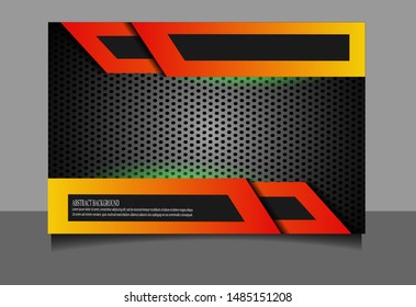 Modern abstract background template vector. Realistic background.
