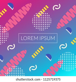 Modern abstract background texture with geometric patterns and shapes. Cover design, banner, card, flyer, poster template. Vector illustration.