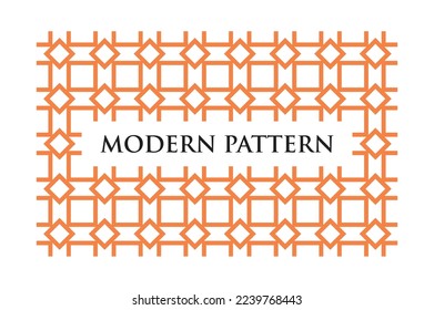 Textura de fondo abstracta moderna en estilo ornamental geométrico. Patrón sin inconvenientes