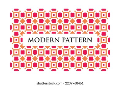 Modern Abstract Background Texture in Geometric Ornamental Style. Seamless Pattern