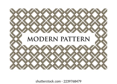 Modern Abstract Background Texture in Geometric Ornamental Style. Seamless Pattern