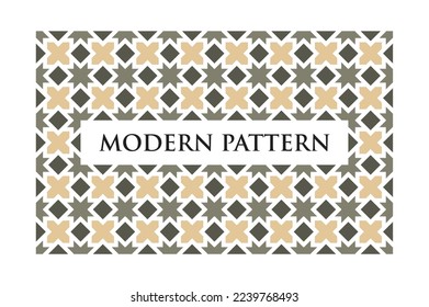 Modern Abstract Background Texture in Geometric Ornamental Style. Seamless Pattern