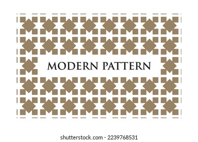 Modern Abstract Background Texture in Geometric Ornamental Style. Seamless Pattern
