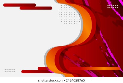 Fondo abstracto moderno con pinceles texturizados