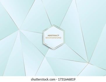 A modern abstract background that has had an effect on polygon.