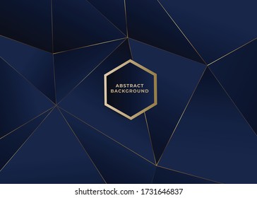 A modern abstract background that has had an effect on polygon.