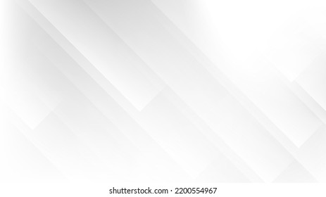 Fondo abstracto moderno con líneas diagonales inclinadas Color gradiente gris blanco