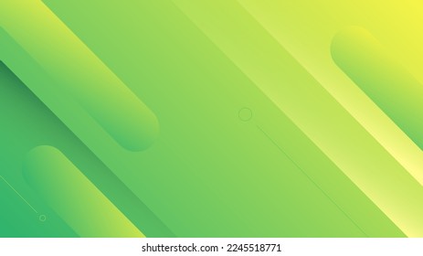 Modern Abstract Background Tilt Diagonal Lines Motion and Yellow Green Gradient Color