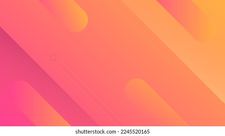Modern Abstract Background Tilt Diagonal Lines Motion and Purple Orange Gradient Color