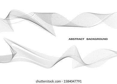 Modern abstract background, torn curved lines.wavy pattern. curved linear pattern 