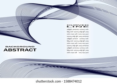Modern abstract background, torn curved lines.wavy pattern. curved linear pattern 