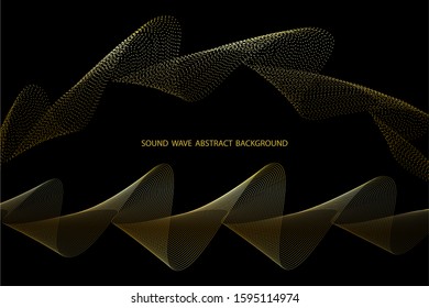 Modern abstract background, torn curved lines.wavy pattern. curved linear pattern
