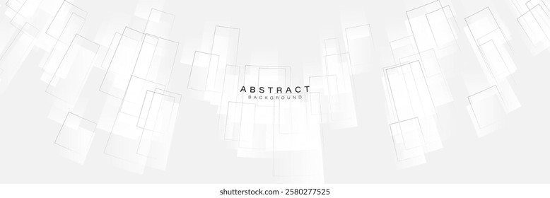 Modern abstract background with transparent overlapping rectangles in a light color scheme, perfect for presentations and design