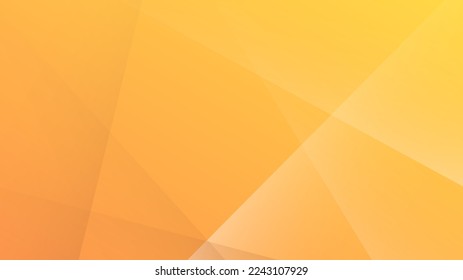 Modern Abstract Background Triangle Diagonal Wave Lines Motion and Yellow Orange Gradient Color