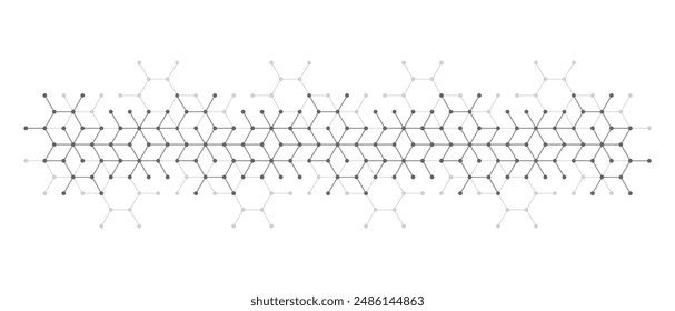 Modern abstract background with triangle and hexagon shapes pattern. Triangular geometric texture for header, web banner, website, presentation