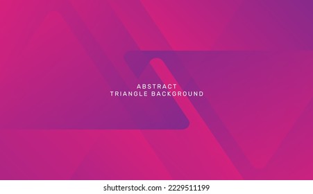 Modern abstract background with triangles composition. Creative illustration for poster, brochure, landing, page, cover, ad, promotion. Eps10 vector