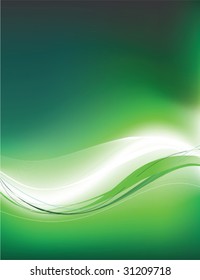 A modern abstract background using gradient mesh and blends.