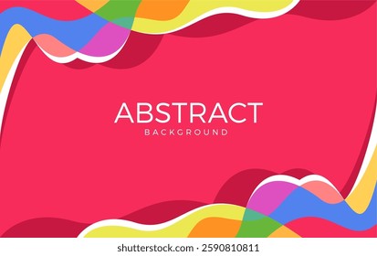 Modern Abstract background Vector. Banner Template Design
