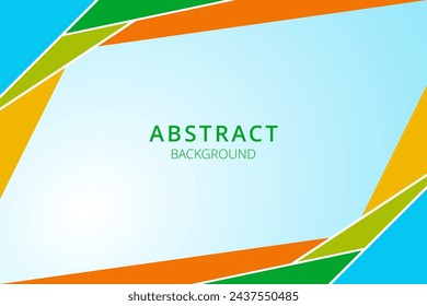 Modern abstract background vector. Colorful background. Template background